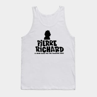 Pierre Richard - The Tall Blond Man with One Black Shoe silhouette Tank Top